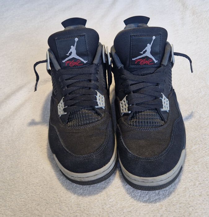 Air Jordan 4 Black Canvas