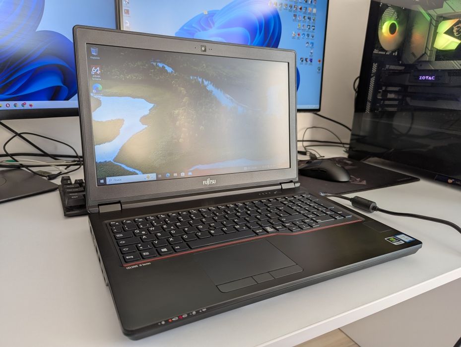 Ноутбук FUJITSU Celsius H780 (15.6"/i7-8750H/P600/32GB RAM/SSD 512GB)