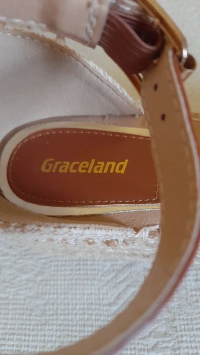 Sandálias cunha Graceland N. 36 - Semi-usadas