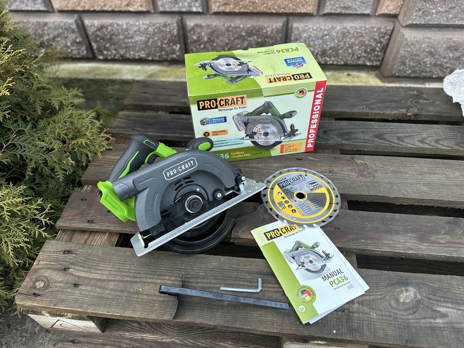 Аккумуляторная дисковая пила Procraft PCA36 (Без акб и зу)