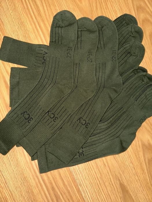 Шкарпетки трекингові ЗСУ зелені