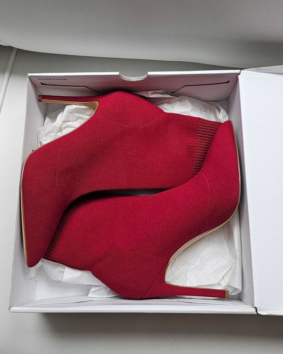 ALDO czerwone botki roz 41