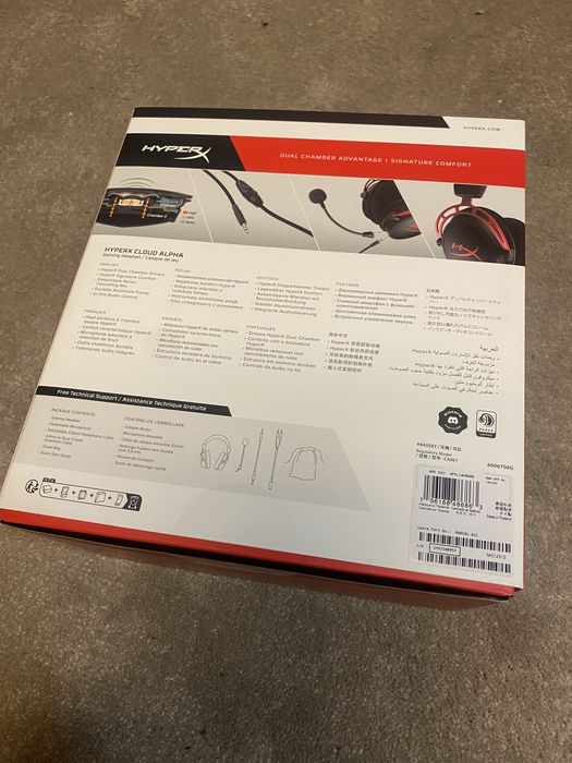 HyperX Cloud Alpha – nowe, nieużywane