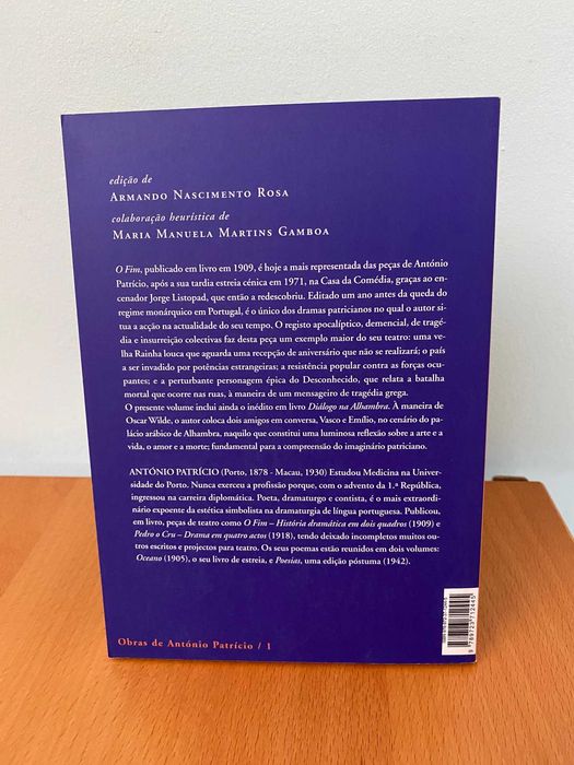 O Fim / Diálogo na Alhambra - António Patrício