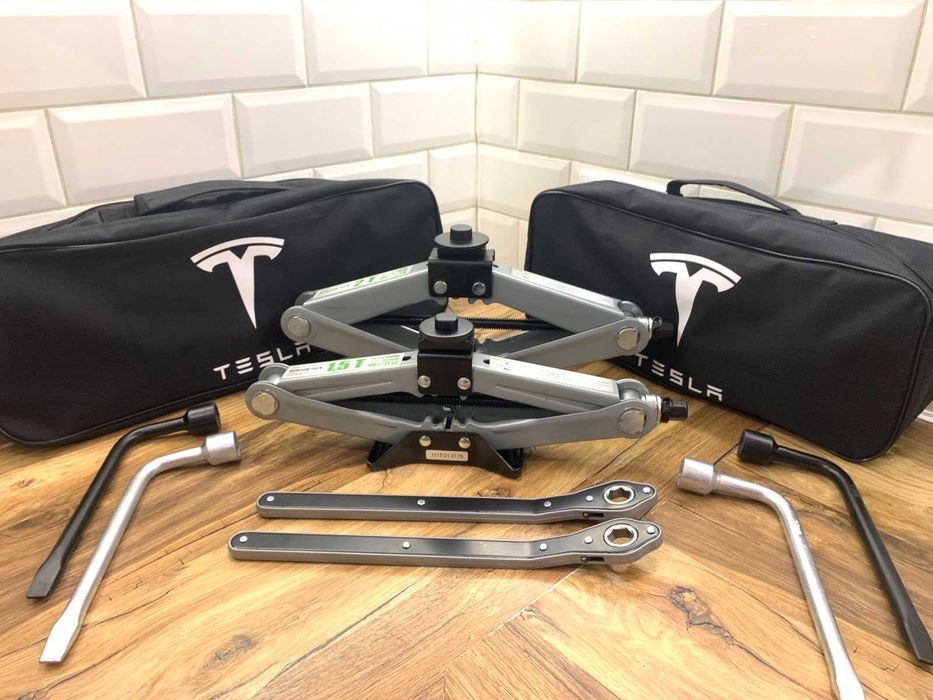 Домкрат Тесла Tesla 3, Y, X, S