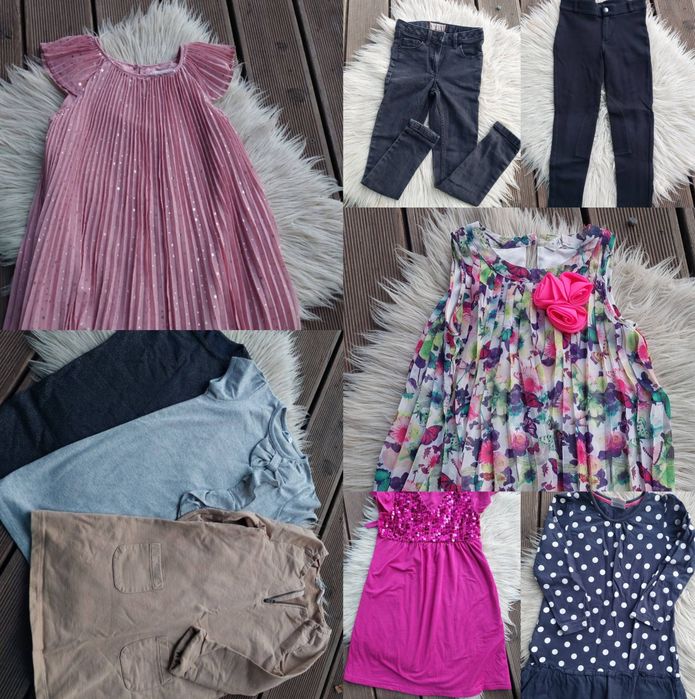 Zestaw ciuszków 122-128 sztuk 9