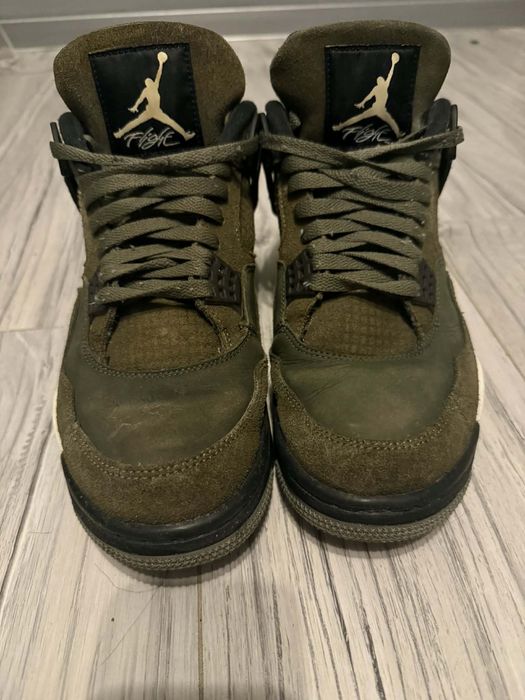 Buty jordany 4retro se craft medium olive-mr kicks rozmiar 43