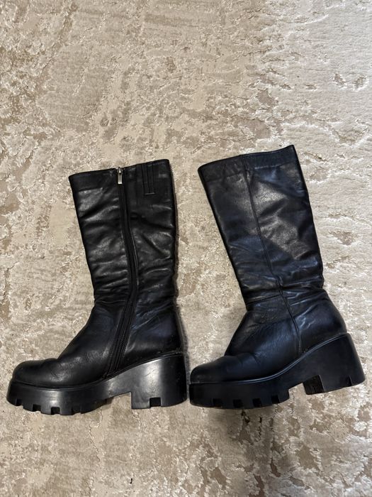 Сапожки жіночі шкіряні