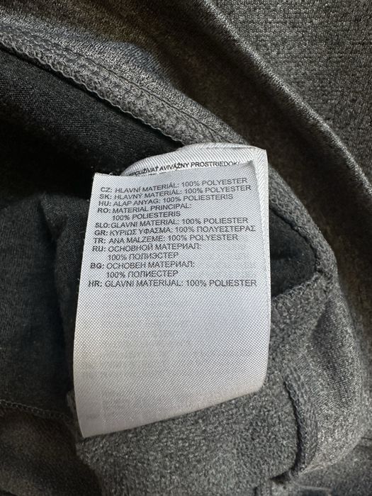 Reebok M 38 bluza szara melanż Logo napis speedwick