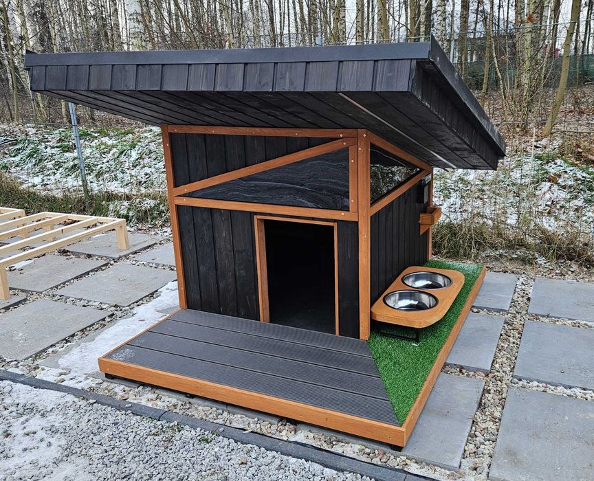 Buda dla psa ocieplona i OGRZWEANA jedyna w POLSCE