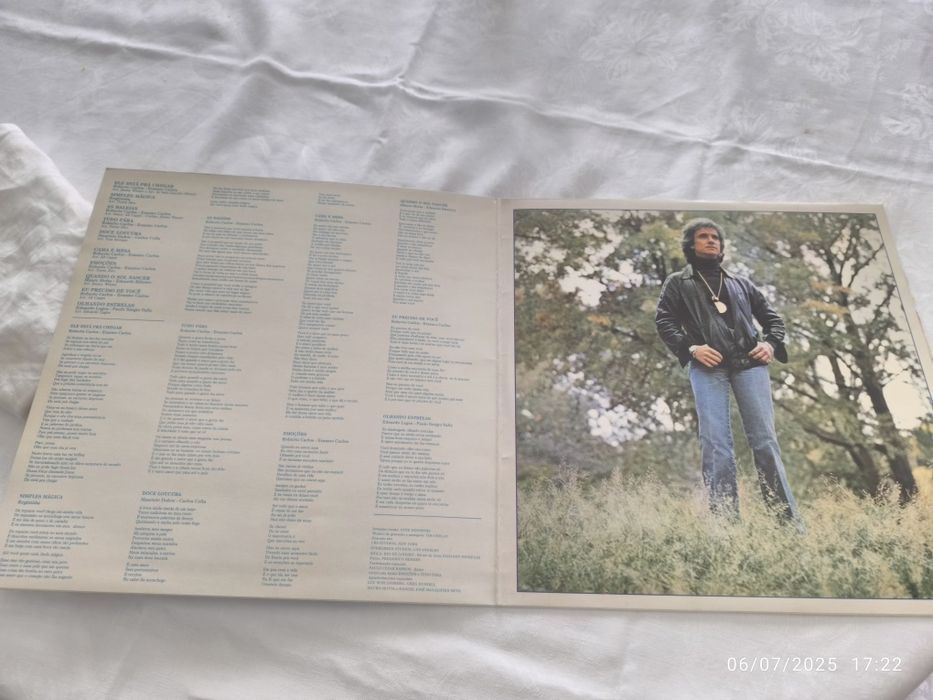 Disco em vynil antigo