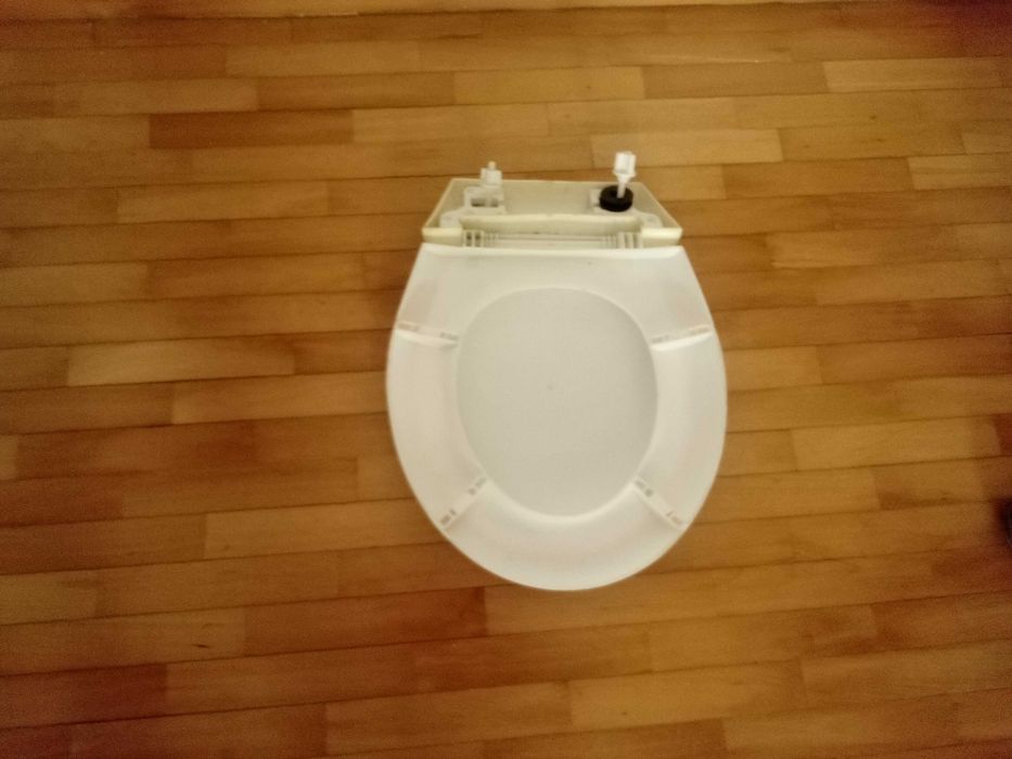 Tampa de sanita branca