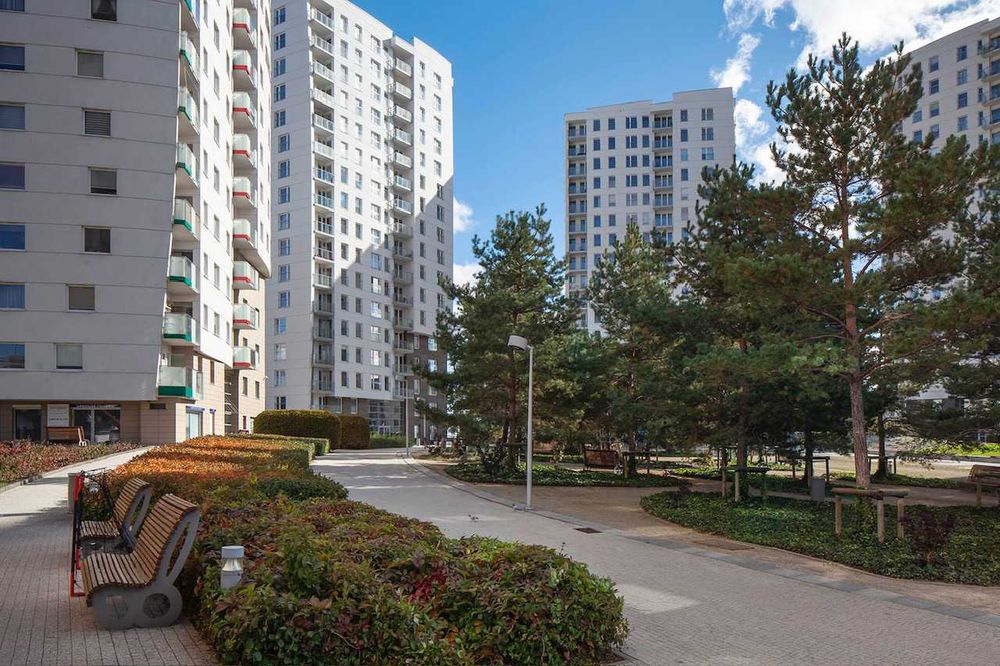 Gdańsk Morena mieszkanie 2 pokoje 48m2 + garaż + komórka Central Park ulica Rakoczego