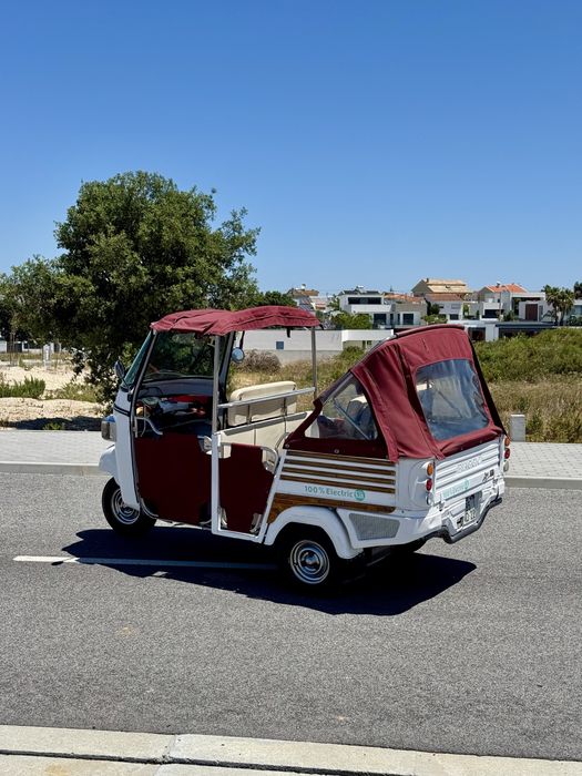 Tuk tuk piaggio eletrico