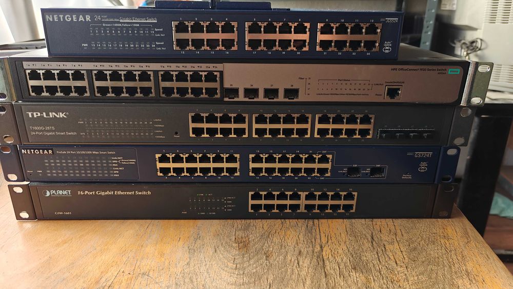 Switch PLANET GSW-1601 16 × Gigabit RJ45 Niezarządzalny Rack