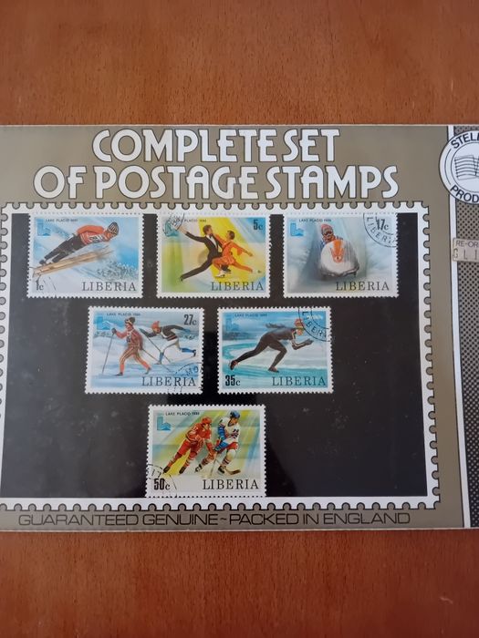 Complete Set Of Postage Stamps