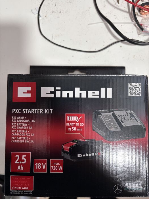 Einhell Zestaw startowy - akumulator 18V 2,5Ah i ładowarka