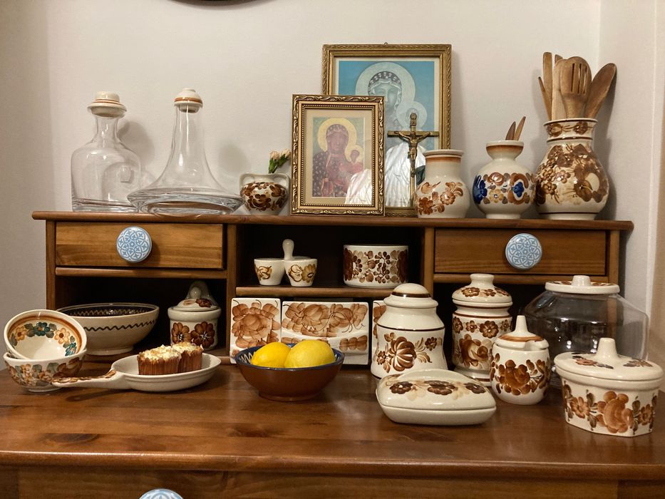 Flakon, wazon, fajans