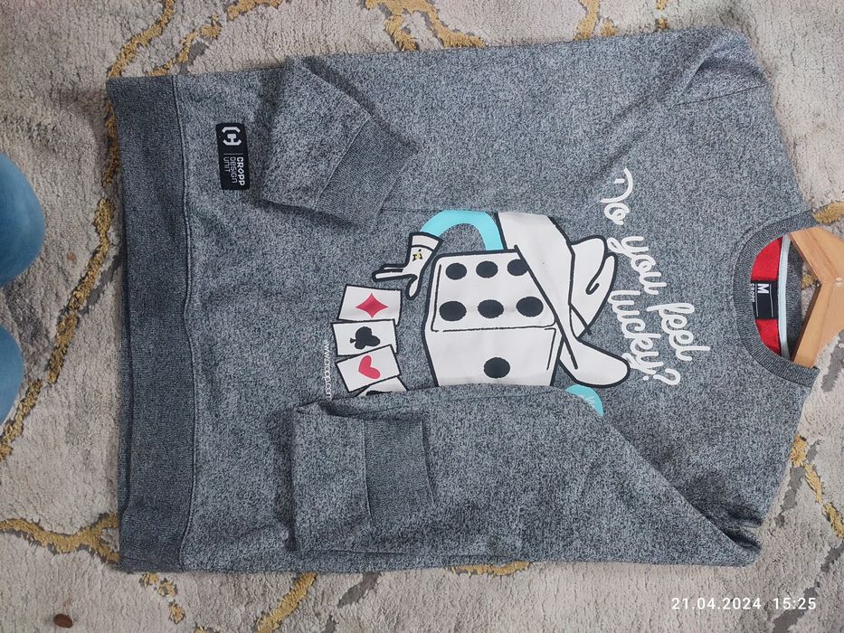 Bluza męska z długim rękawem