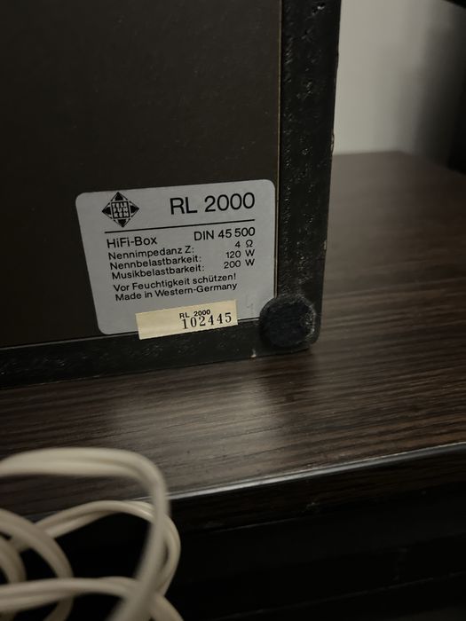 Колонки Telefunken RL 2000