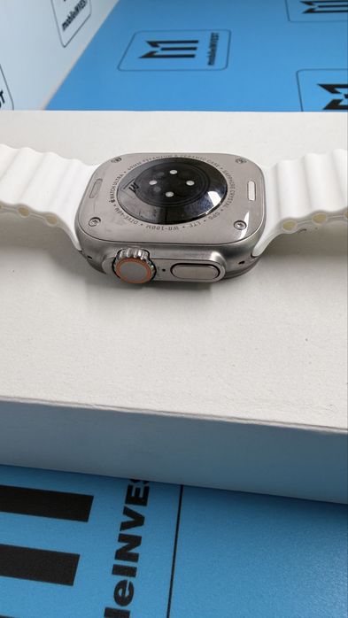 Apple Watch Ultra Titanium White Ocean Band–używany, stan idealny