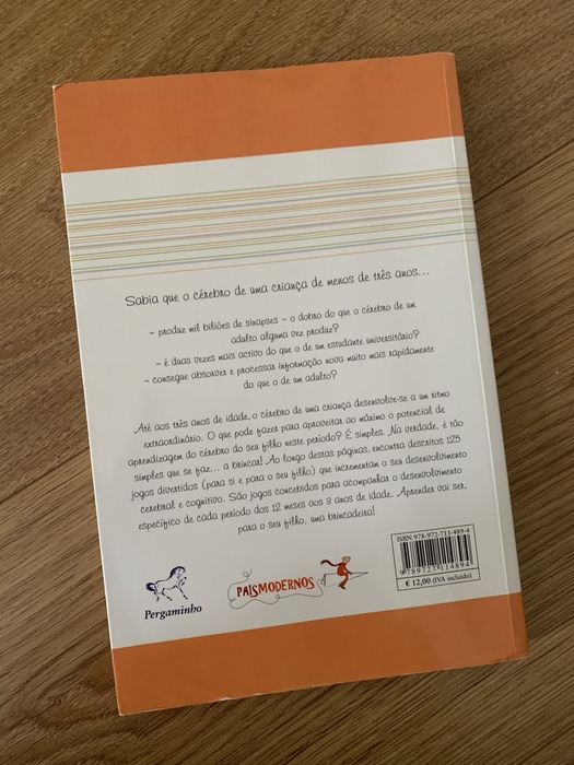 Livro “Brincadeiras p/crianças dos 1 aos 3anos” [mãe/criança/bebé]