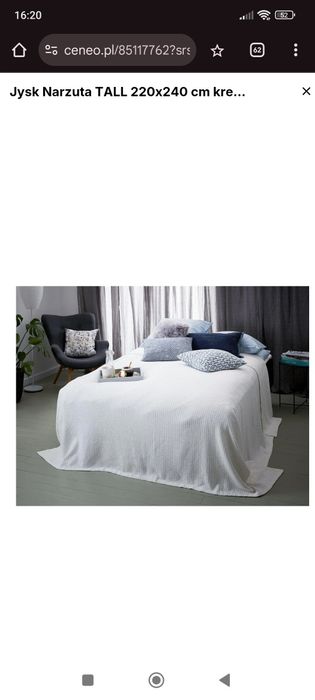 Duża narzuta Jysk 240x220