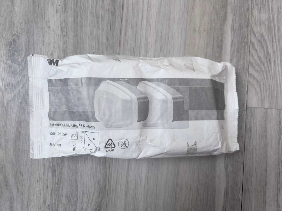 Filtropochłaniacz 3M 6099 – Pełna ochrona: Gazy, Pyły i Rtęć