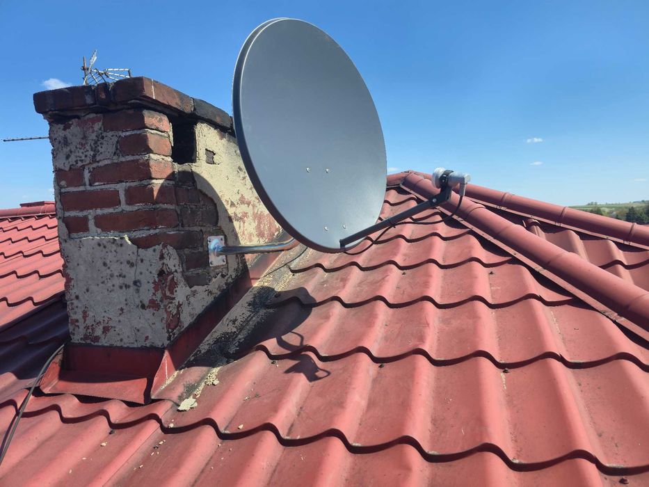Montaż Anten SAT DVB-T2 LTE 5G Starlink Serwis Ustawianie
