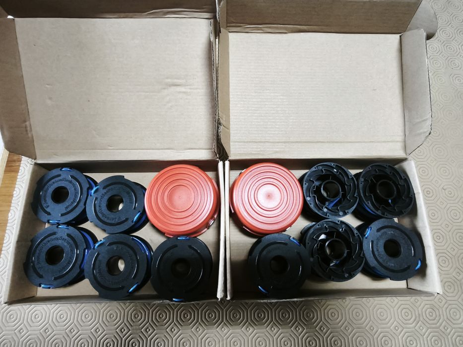 Pack 6 rolos com fio e tampa roçadeira Black&Decker