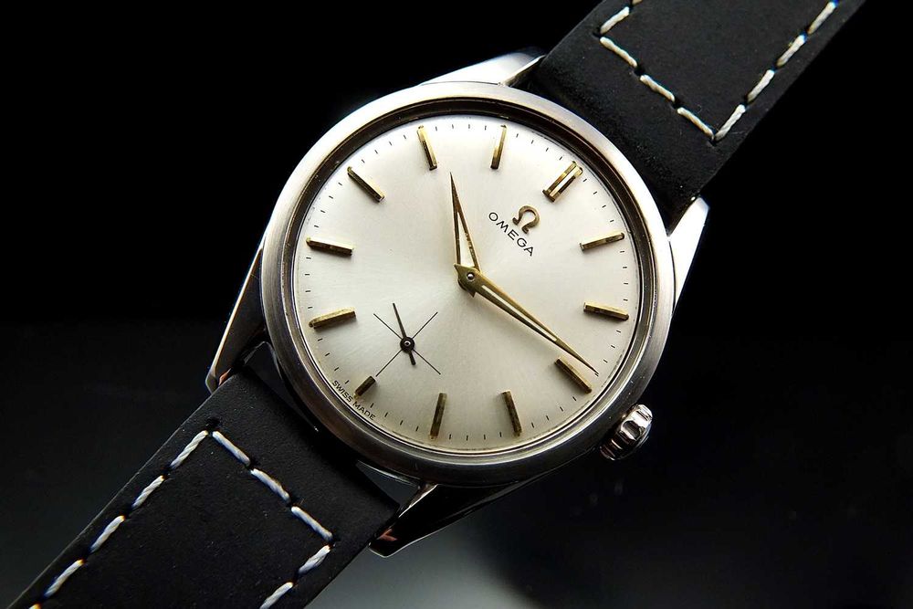 Omega Silver Classic Dial cal.267 Sub Secound - 1958r Oryginal