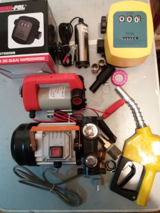 Насос помпа для перекачки дизельного палива, топлива 12/24v. 60л.хв.