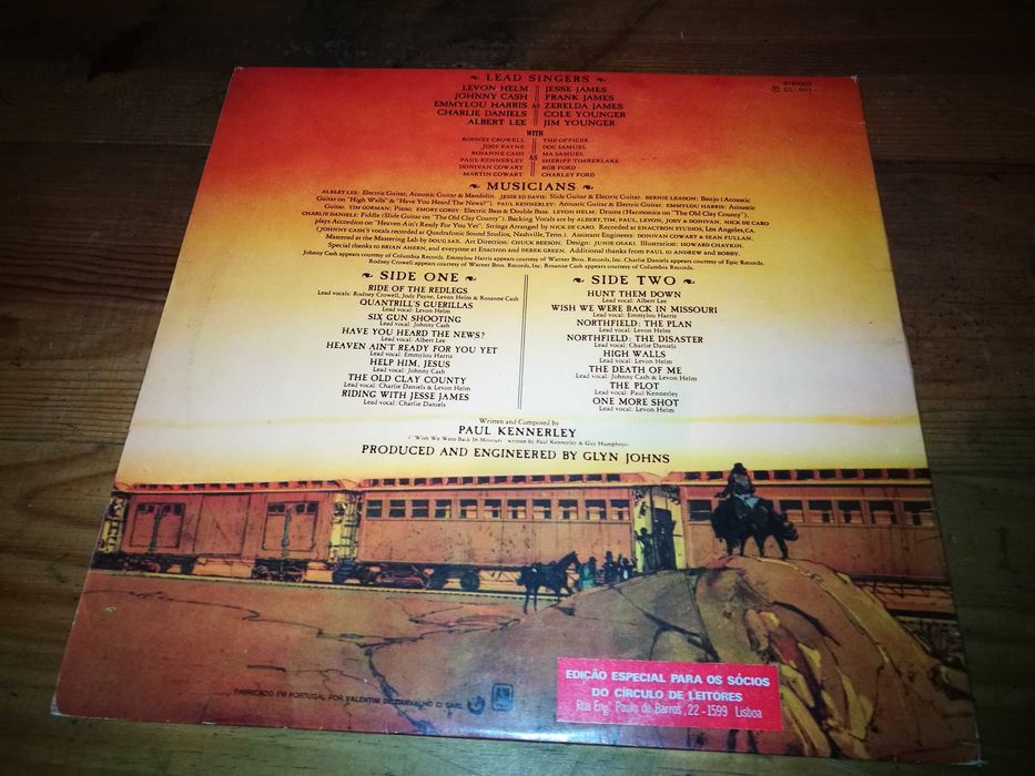VARIOS - The Legend Of Jess James (Jihnny Cash etc) LP