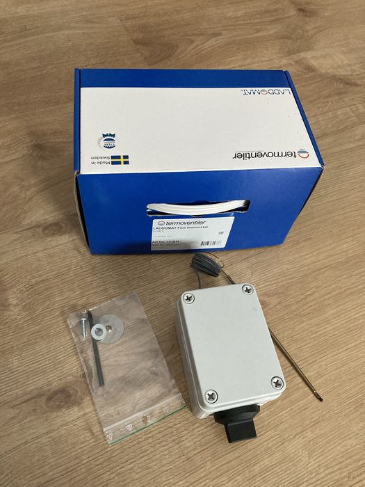 Termostat / czujnik temperatury Laddomat – Termoventiler, Szwecja