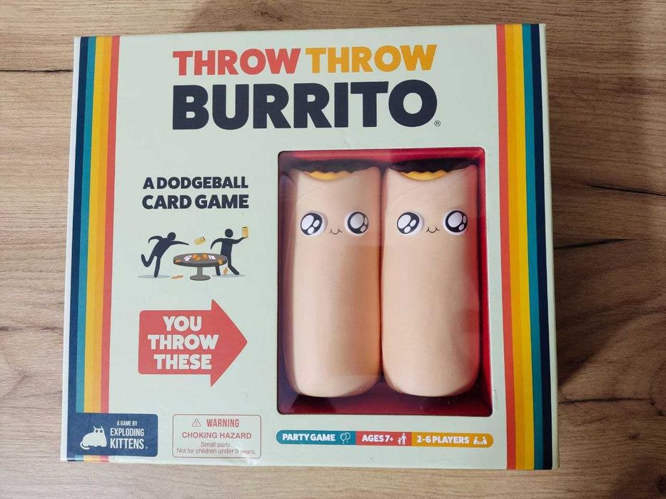 Настольная игра Летящие буррито (Throw Throw Burrito)