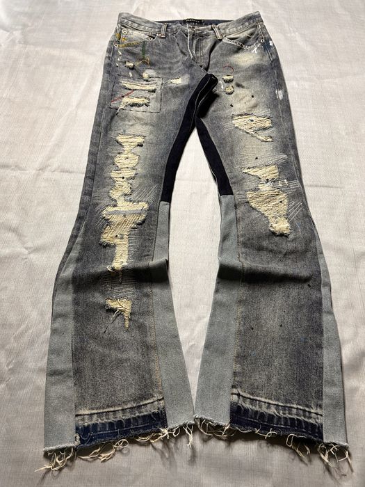 Balenciaga Flared Jeans Клеш Буткат Индислиз