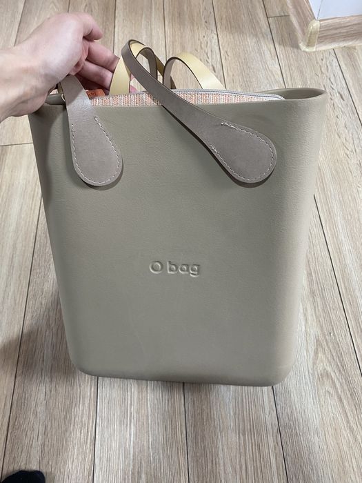 Torebka OBag beżowa kremowa