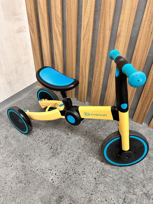 Дитячий велосипед Kinderkraft 3 в 1 4TRIKE PRIMROSE YELLOW