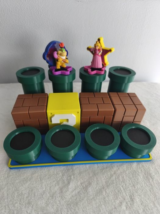 Expositor Gamer Retro para Colecionáveis e Decoração Setup