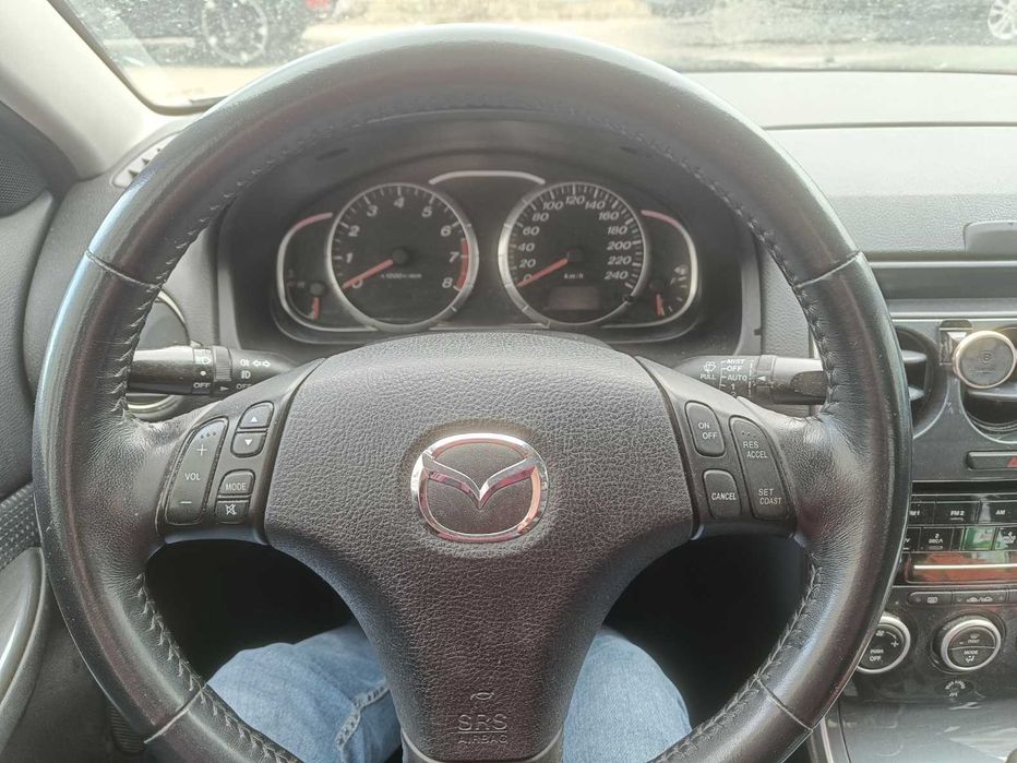 Mazda 6 pierwszej generacji 2007 rok benzyna, sedan