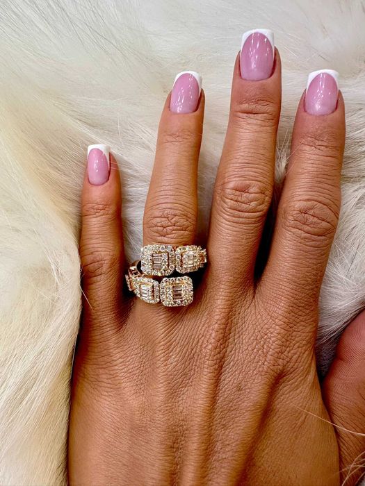 Pierścionek z diamentami naturalnymi 2.25 Ct
