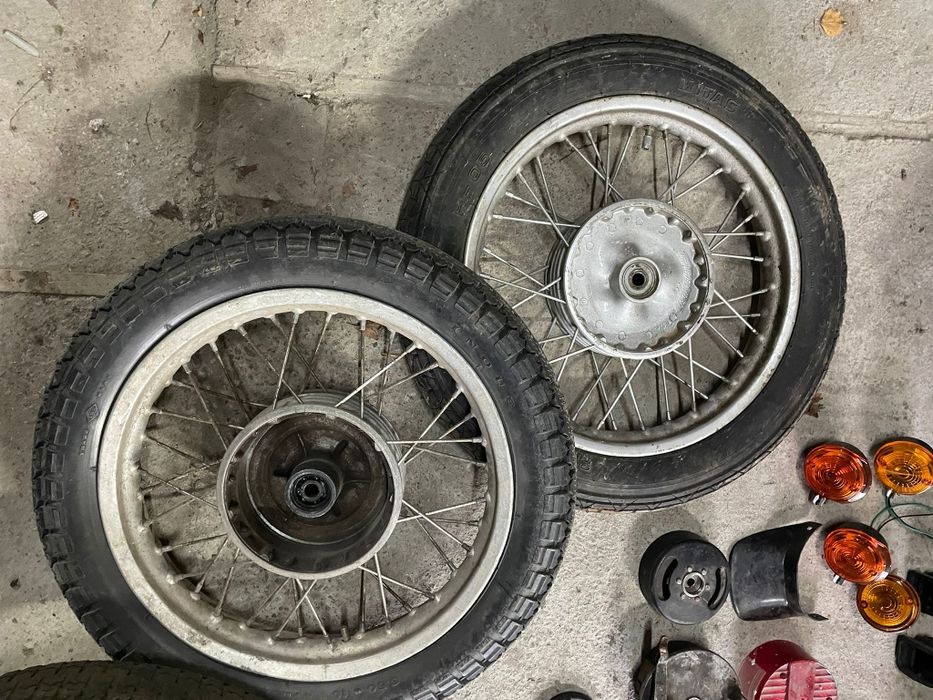 Części mz etz zbiornik paliwa boczki tylne błotniki