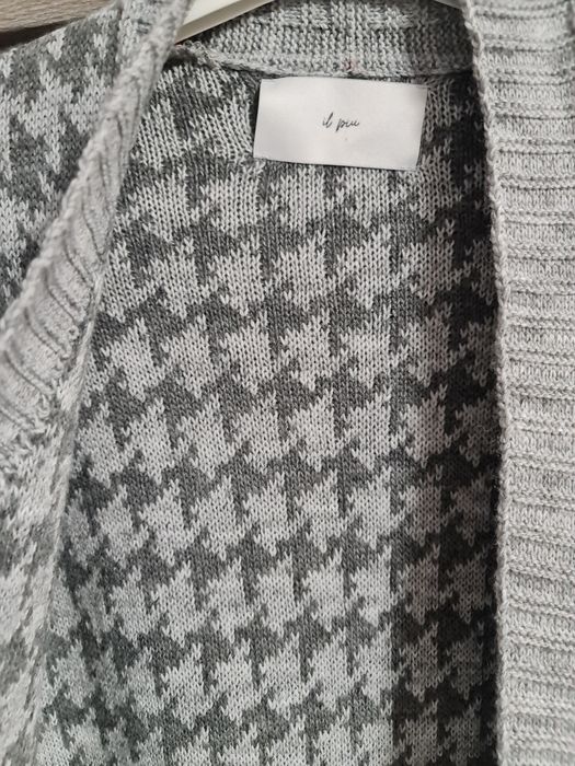 Kardigan długi  Il più - popiel/szary