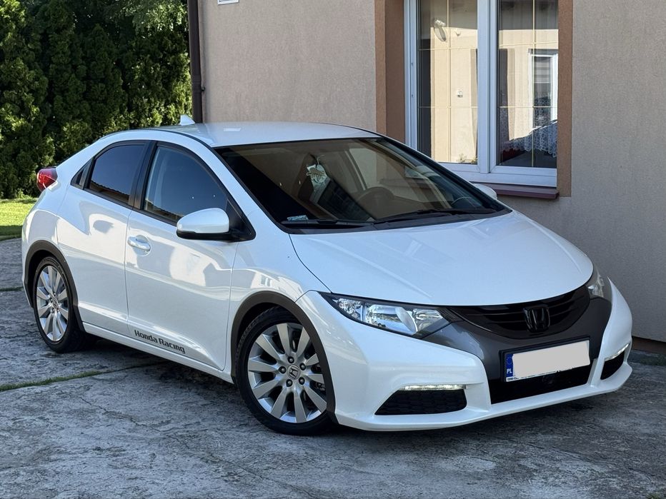 Biała Perełka Honda Civic 2,2 150km, 2012r. Stan Bardzo Dobry. POLECAM