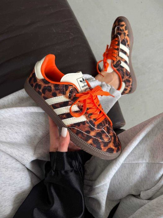 !!WOW!! Adidas Samba OG Preloved Red Leopard | 36 37 38 39 40 41