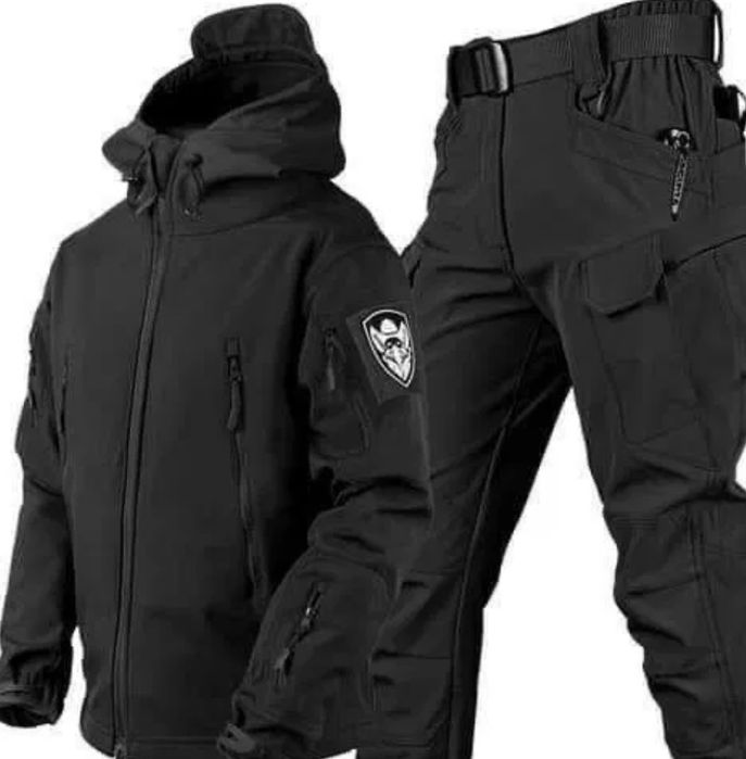 Чоловічий зимовий тактичний костюм на флісі