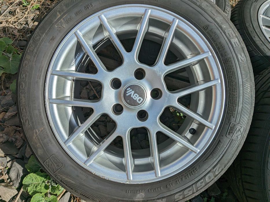 Диски DBW R16 5x112 ET35 Audi VW Passat Golf Skoda Octavia Mercedes A4 шини літо 205/55R16