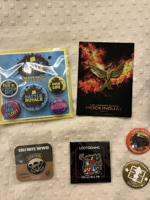 Lote de pins  - Loot Crate