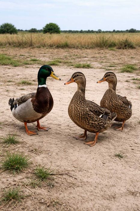 Ovos fecundados / férteis pato Rouen