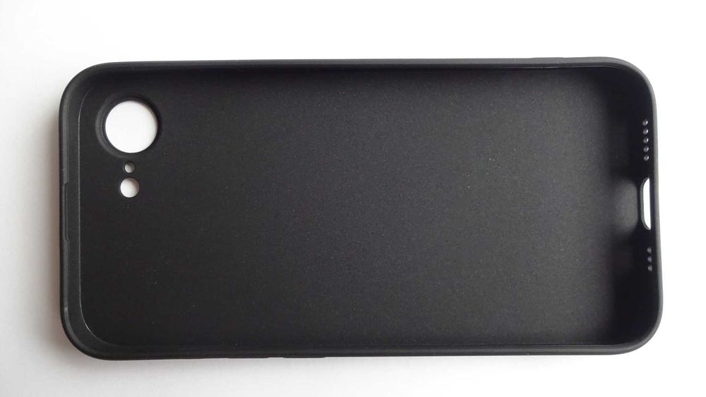 Plecki Etui do Apple iPhone 16e silikon, czarne